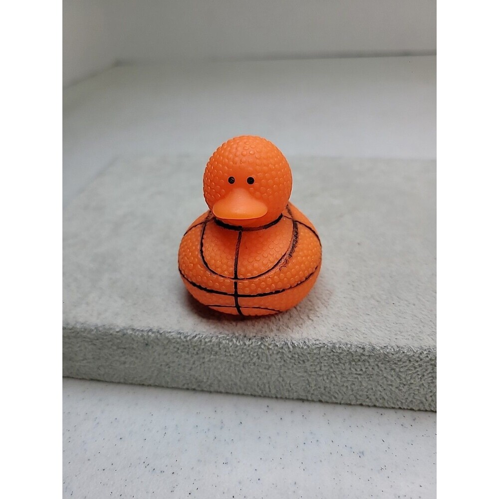 Rubber Ducky  As A Basketball 2.5"